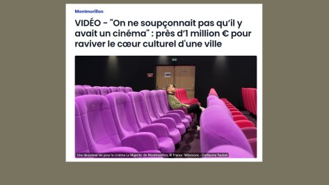 Quand une petite ville est portée par la conviction que le cinéma est bien plus qu’un simple espace de diffusion de films.