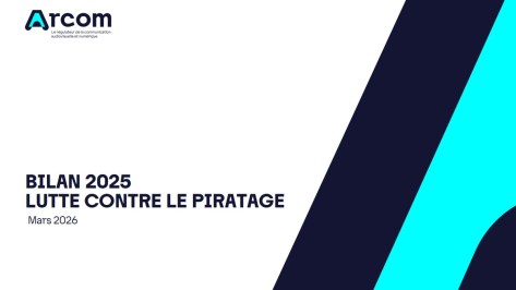 Bilan de l&rsquo;Arcom